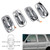 2001-2007 Chevrolet Silverado 1500 2500 3500 4PCs Front Exterior Door Handle Set Chrome 15745149 Generic