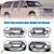 2000-2006 Chevrolet Tahoe 4PCs Front Exterior Door Handle Set Chrome 15745149 Generic
