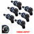1989-1996 Nissan 300ZX 3.0L V6 Turbocharged 6Pcs Fuel Injector 16600-40P07 Generic