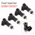 2008-2023 Ford Fiesta VI Focus III 4Pcs Fuel Injector 0280158207 Generic