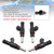 1996-2000 Audi A3 8L1 1.8 T 4Pcs Fuel Injector 0280155897 06A906031S Generic