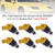 Nissan Skyline R33 GTS-t S2-ECR33 S1-ECR33 6Pcs Fuel Injector 16600-RR543 Generic