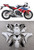 Fairings Honda CBR1000RR HRC White Silver Racing (2012-2013-2014-2015-2016) Fairings Honda CBR1000RR HRC White Silver Racing (2012-2013-2014-2015-2016)
