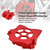 1993-2025 Honda XR650L Front Sprocket Cover Chain Guard Protector Red Generic