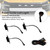 2023-2025 Ford Ranger/ Everest Next Gen T9 3PCS LED Grille Light White Generic