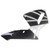 2003-2004 Honda CBR600RR Amotopart Fairings White & Black Honda Racing Customs Fairing