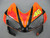 2003-2004 Honda CBR600RR Amotopart Fairings Yellow Black Valentino Rossi Repsol Moto Racing Customs Fairing
