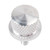 1996-2023 Touring Softail Dyna Sportster Model 1/4-20 Knurled Seat Bolt Screw Silver Generic