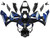 Fairings Honda CBR 600 RR Black & Blue Flame Racing (2003-2004)