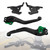 2023-2025 YAMAHA XMAX 300 Racing Brake & Clutch Levers Green Generic