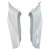 2003-2004 Honda CBR600RR Amotopart Fairings Metallic White Honda Racing Customs Fairing