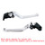 2023-2025 YAMAHA XMAX 300 Long Clutch Brake Lever Silver Generic