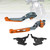 2023-2025 YAMAHA XMAX 300 Adjustable Folding Extendable Racing Brake & Clutch Levers Orange Generic