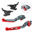 2023-2025 YAMAHA XMAX 300 Adjustable Folding Extendable Racing Brake & Clutch Levers Red Generic