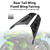 2023-2025 Kawasaki NINJA ZX-4R/ ZX-4RR Rear Tail Wing Fixed Wing Fairing Carbon Generic