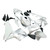 2003-2004 Honda CBR600RR Amotopart Fairings White & Silver Repsol Racing Customs Fairing