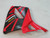 Fairings Honda CBR 600 RR Red & Black Honda Racing (2003-2004)