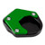 2020-2023 KAWASAKI KLX2301S Extension Kickstand Side Enlarger Pad Cnc Green Generic
