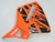 Fairings Honda CBR 600 RR Orang & Black Flame Racing (2003-2004) Fairings Honda CBR 600 RR Orang & Black Flame Racing (2003-2004)