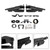 2024-2025 SCRAMBLER 400 X Motorcycle Protector Hand Guards Black Generic