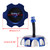 1987-2023 Yamaha Raptor TTR50E TTR50E Aluminum Gas Fuel Tank Cap with Vent Hose 2FJ-24610-00 Blue Generic