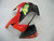 2005-2006 Honda CBR600RR Amotopart Fairings Yellow Black Valentino Rossi Racing Customs Fairing