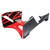 2005-2006 Honda CBR600RR Amotopart Fairings Red & Black CBR Racing Customs Fairing