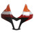 2007-2008 Honda CBR600RR Amotopart Fairings Black & Orange Repsol Racing Customs Fairing