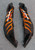 Fairings Honda CBR 600 RR Black & Orange Flame Racing (2007-2008)