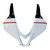 2007-2008 Honda CBR600RR Amotopart Fairings Multi-Color San Carlo Racing Customs Fairing