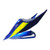 2007-2008 Honda CBR600RR Amotopart Fairings Blue & Green Movistar Racing Customs Fairing