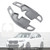 2023-up BMW X1 (U11/U12) Steering Wheel Paddle Shifter Grey Generic
