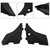2014-2019 Chevrolet Silverado 1500 Left & Right Windshield Cowl Vent Cover 23178017 22776513 Generic