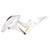 2007-2008 Honda CBR600RR Amotopart Fairings White & Black Playboy Racing Customs Fairing