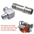 1960-1979 Impala Caprice Belair 2PCS Heater Hose Fitting 3/4" Water Pump 5/8" Intake 4530/9514X Generic