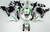 Fairings Honda CBR 600 RR White & Black Hannspree Racing (2009-2012)