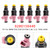 1996-2000 BMW E36 328i M3 E39 Z3 2.8L 3.2L 6Pcs Fuel Injector 0280150440 Generic