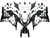 Fairings Honda CBR 600 RR Black & White Tribal Racing (2009-2012) Fairings Honda CBR 600 RR Black & White Tribal Racing (2009-2012)