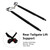 2016-2021 Hyundai Tucson 2* Rear Tailgate Lift Support 81770D3100 Black Generic