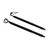 2016-2021 Hyundai Tucson 2* Rear Tailgate Lift Support 81770D3100 Black Generic