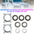 2007-2018 Jeep Wrangler JK Both Side Rear Axle Bearing and Seal Kit 68003270AA Generic