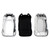 VW Polo Skoda Leather Alloy Zinc Car Key Silvery Case Cover Generic