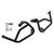 2024-2025 BMW S1000XR M1000XR Lower Engine Guard Frame Crash Bar Steel Black Generic