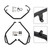 2025 Honda X-Adv 750 Upper + Lower Engine Guard Frame Crash Bar Kit Black Generic