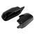 1998-2005 BMW 3 Series E46 Sedan 2PCS M Style Wing Car Side Mirror Cover Caps Black Generic