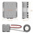 Mini 12V Adapter DC Step Up Converter 12V/24V To 57V 4.5A 256W Smart Boost