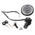 2020-2024 Yamaha MTN250-A MT25 MTN320-A MT03 Ignition Switch Lock Set, Gas cap, Seat Lock, with Keys BS7-XH250-00 Black Generic
