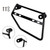 2025 Honda Cmx500 Cmx300 Cmx250 Left Luggage Rack Side Saddle Bag Mount Bracket Black Generic