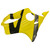 2004-2007 Honda CBR 600 F4i Amotopart Fairings Yellow & Black CBR Racing Customs Fairing