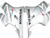Fairings Honda CBR 600 F4i White & Silver F4i Racing (2004-2007)